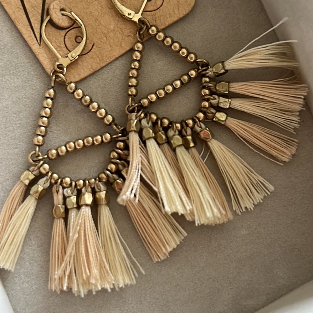 Dream Catcher Inspired Hanging Earrings